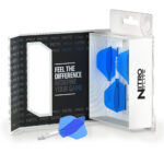 Nitro Flite System White Blue NO2 - Dart Flights